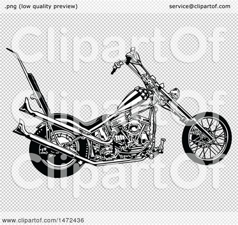 Motorcycle Bike Chopper Clipart Svg Clipart Svg Clip Art Library