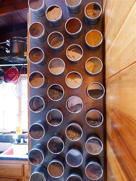 Make Your Own Magnetic Spice Rack Garden Betty