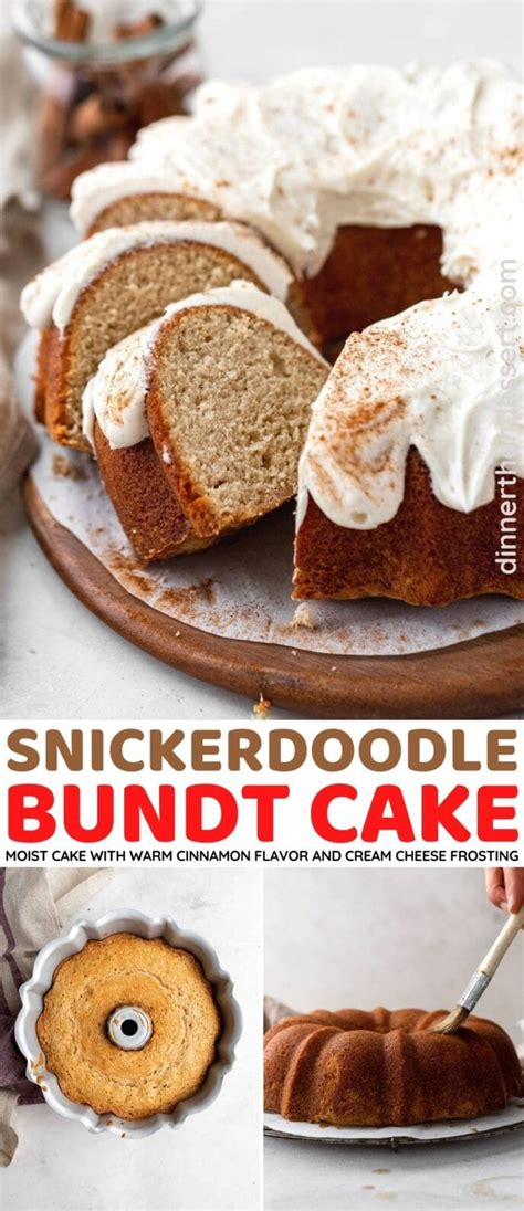 Snickerdoodle Bundt Cake Recipe Dinner Then Dessert