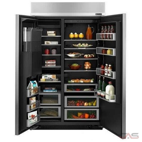 Js48ppdude Jenn Air Pro Style 48 Inch Built In Refrigerator Canada