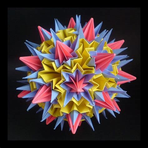 Kusudama 12 By Lonely Soldier On Deviantart Origami Ball Origami And