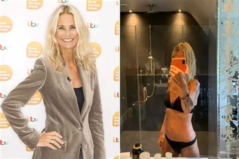 Ulrika Jonsson Shows Off Her Stunning Bikini Body In Bathroom Selfie
