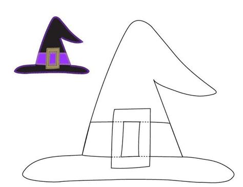 Halloween Applique Witch Hat Tutorial U Create Halloween Applique