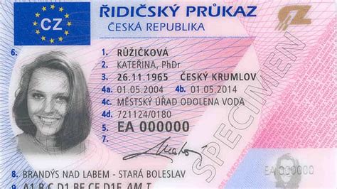 Czeskie prawo jazdy szybka realizacja wysyłka za pobraniem