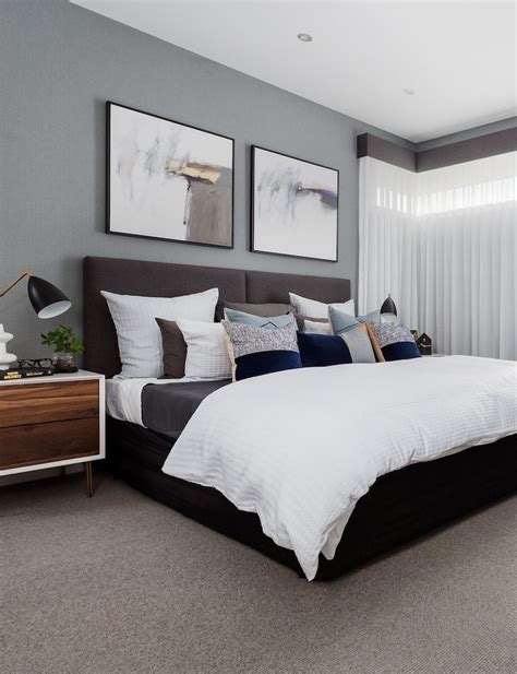 Modern Grey And White Bedroom A Trendy And Relaxing Style