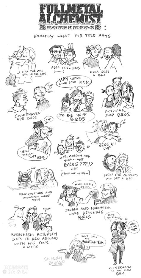FMA: brohood in a nutshell by INKNOSE on DeviantArt