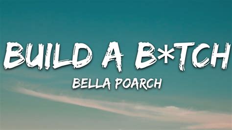 Bella Poarch Build A Btch Lyrics Youtube Music