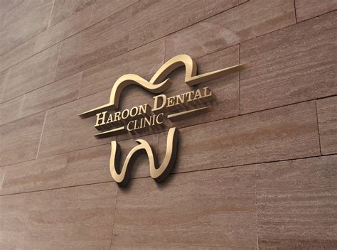 3d Wall Logo Dental Clinic By Muhammad Saqib On Dribbble