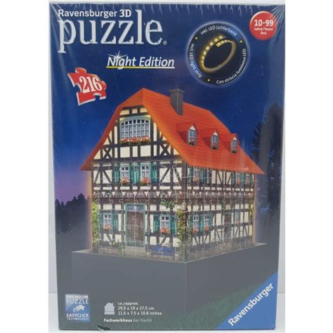 Puzzle Ravensburger 3d Night Edition 216el Lombard 66
