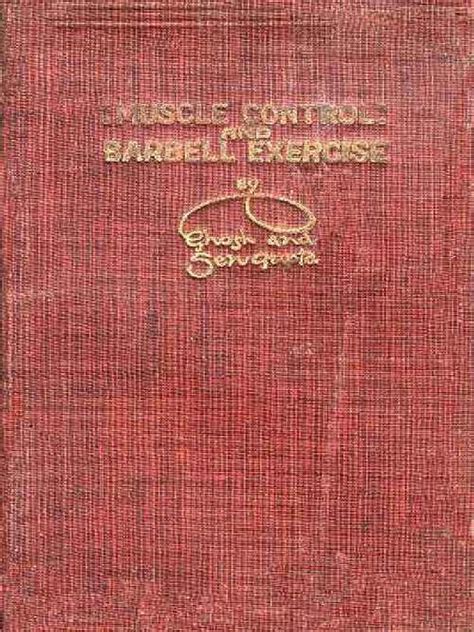 Muscle Control And Barbell Exercise Pdf