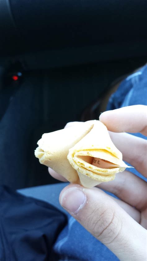 My Fortune Cookie Had Another Cookie Inside It Mildlyinteresting
