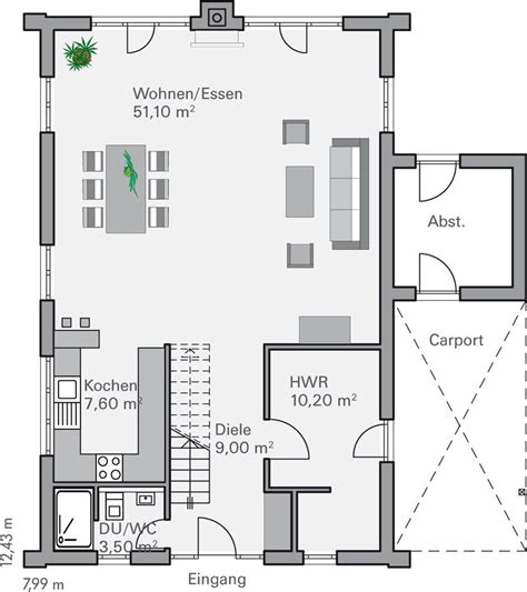 Spielt einfach mal ein bisschen rum, probiert es aus und stellt ein paar möbel. Modern Country. | Haus grundriss, Haus planung und Hausbau ...