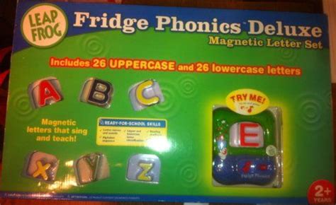 Fridge Phonics Deluxe Magnetic Letter Alphabet Set Magnetic Letters