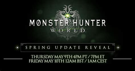 وقمت ماسك طيز حماتي الكبيرة. سيتم الإعلان عن تفاصيل تحديث الربيع للعبة Monster Hunter ...