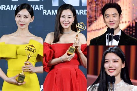 Winners Of The 2021 Sbs Drama Awards Soompi