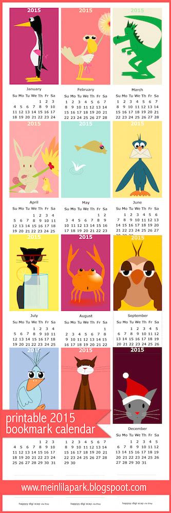 Home important templates september 2019 calendar templates download free!! Free printable 2015 children calendar - Kalender - freebie | MeinLilaPark