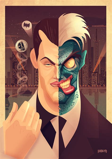 Two Face By Cristhian Hova Two Face Batman Batman Vs Joker I Am