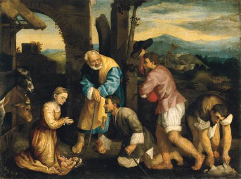 Jacopo Da Ponte Called Jacopo Bassano 1515 1592 The Adoration Of