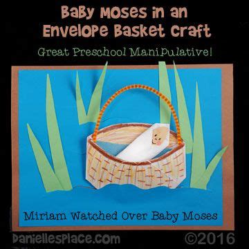 Your regular toys might not be as exciting anymore. Baby Moses in an Envelope Basket Preschool Sunday School ...