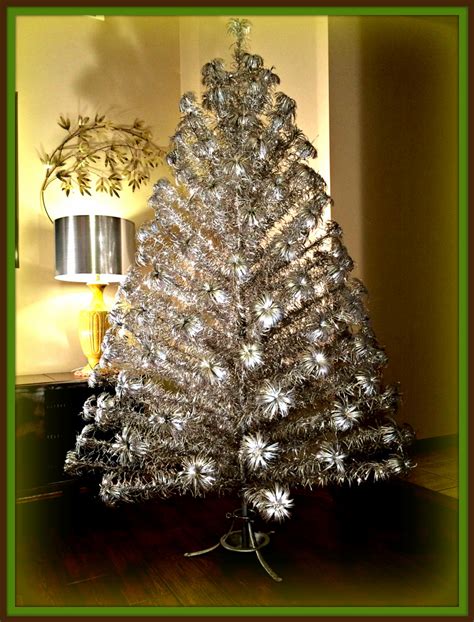 It's their full time tree. Christmas with Vintage Aluminum Christmas trees | HubPages