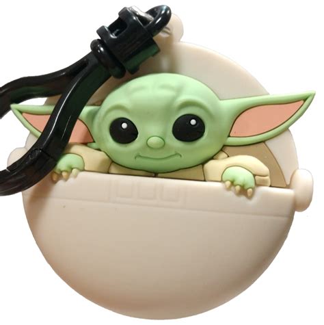 Baby Yoda Key Chainbackpack Clip Star Wars Mandalorain Free Shipping