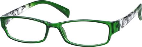 green rectangle glasses 257724 zenni optical eyeglasses eyeglasses zenni glasses