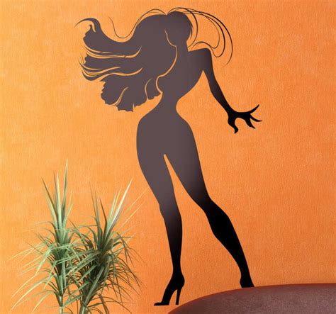 Sexy Lady Wall Sticker Tenstickers