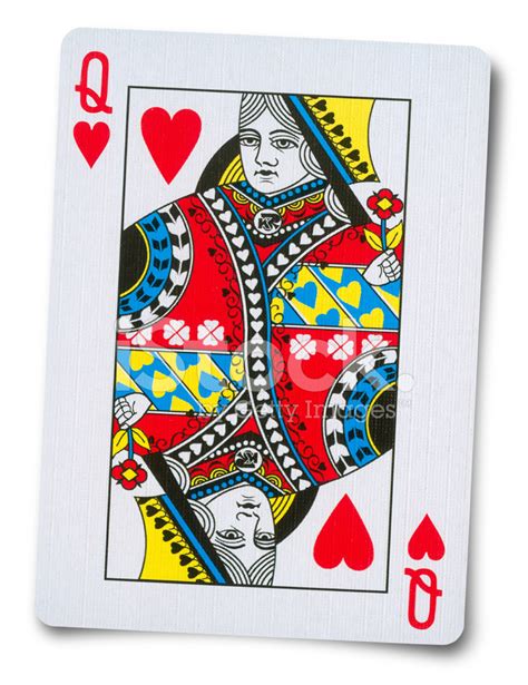 Playing Card Isolated Stock Photo Royalty Free Freeimages