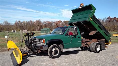 Chevy 3500 Snow Plow Rig Low Miles Sold Youtube