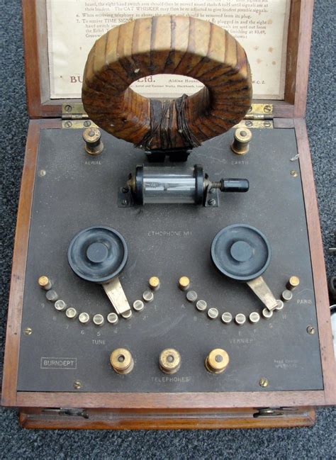 This Original Ethophone Number 1 Crystal Radio Set Dates From 1922 It