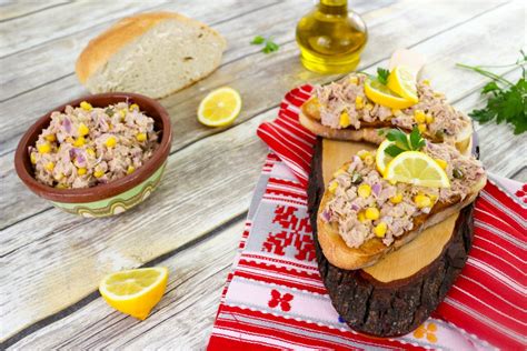 Tuna Salad With Sweet Corn And Mayonnaise Delicious Romania