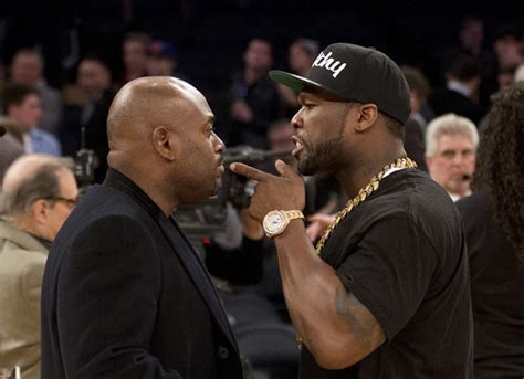 Rapper 50 Cent In Belligerent Confrontation At Nba Game