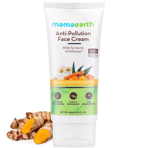 Mamaearth Anti Pollution Daily Face Cream For Dry And Oily Skin With Turmeric And Pollustop® For A