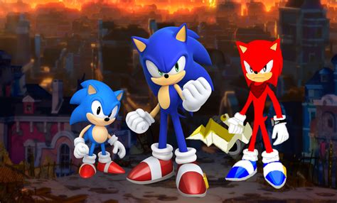 Sonic Forces Modern Classic And Avatar Heroes Sonic The Hedgehog Fan