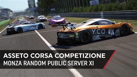 Assetto Corsa Competizione Monza Random Public Server Episode Xi