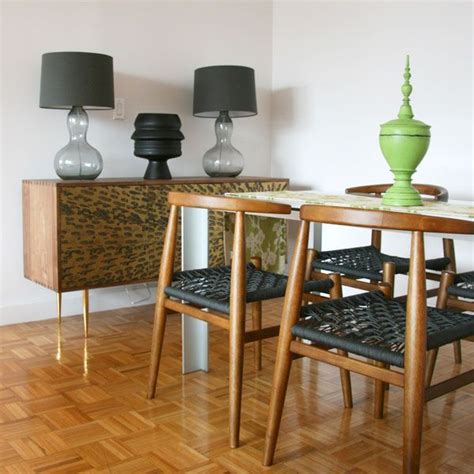 Double duty your modern dining chairs will likely act as additional seating all over your house. John Vogel Chairs in a Dining Room by Home Stylist Jody ...