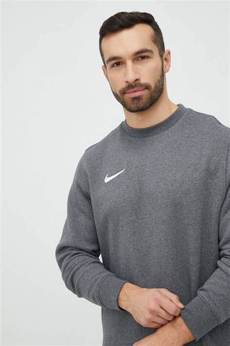 Кофта Nike чоловіча колір сірий однотонна Answearua