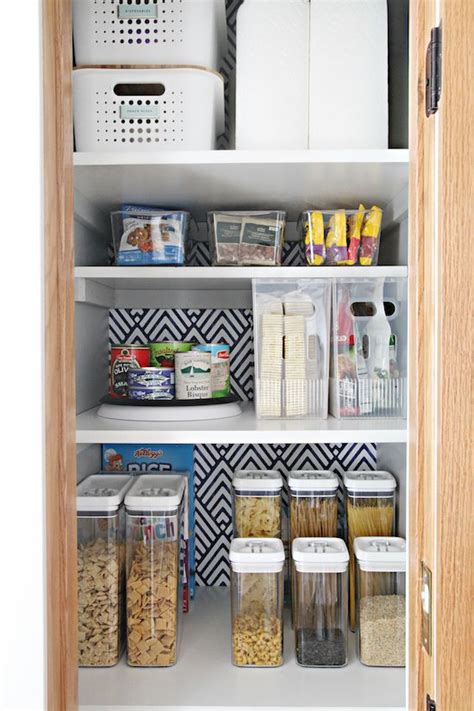 I grabbed one of them and it fit perfectly in the bottom section. My Favorite Tips for Organizing a Deep Pantry | Deep ...