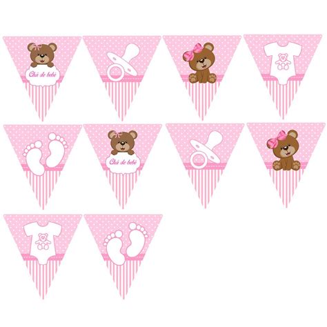 Bandeirinhas Cha De Bebe
