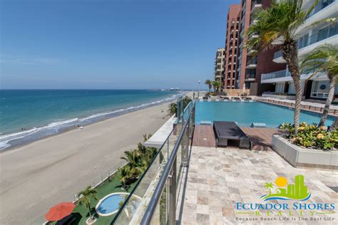 luxury beachfront condo in exclusive building manta ecuador ecuador shores realty