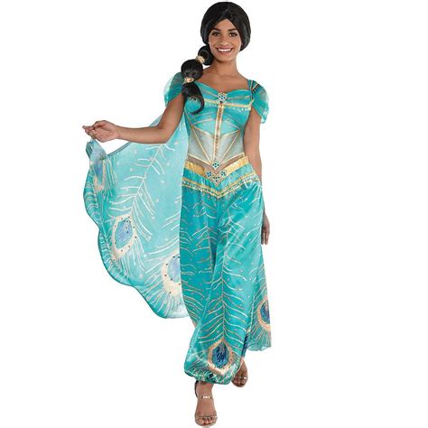 Jasmine Whole New World Costume For Adults Aladdin Live Action
