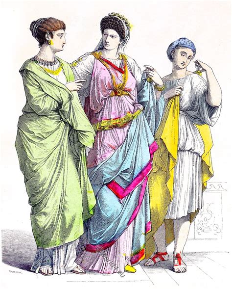 Roman Costume And Fashion History Römische Mode Römische Kleidung