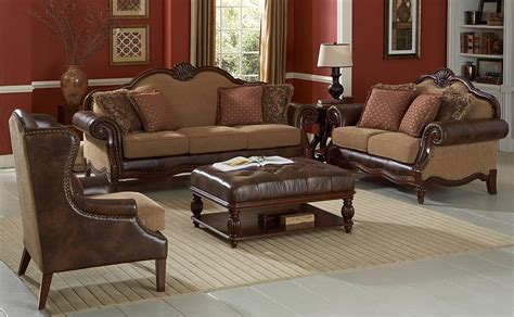 This coffee table, as lovely as it is, is way out of proportion with our sofa, and we lose our ability to easily move around the space. Brown Leather Coffee Table Ottoman | Coffee Table Design Ideas