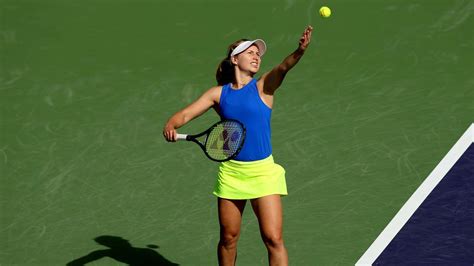 Daria Saville Wears Ukraine Outfit For Stunning Indian Wells Run Tennis Results The