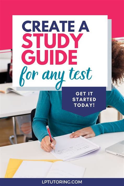 How To Create A Study Guide For Any Test In 2020 Study Skills Study