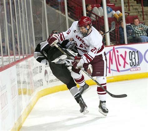 Marc Concannon The Umass Hockey Cannonball And Psychologist