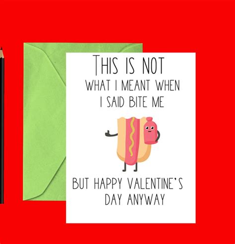 Printable Dirty Adult Valentines Day Card Naughty Love Etsy