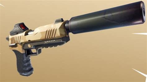 Fortnite Gets Stealthy With A Suppressed Pistol And A Temporary Sneaky