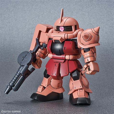 Mobile Suit Gundam Ms 06s Zaku Ii Super Deformed Gundam Cross