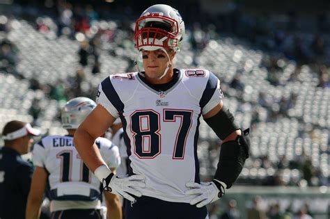 Patriots Vs Jets Rob Gronkowski Catches First Pass Of 2013